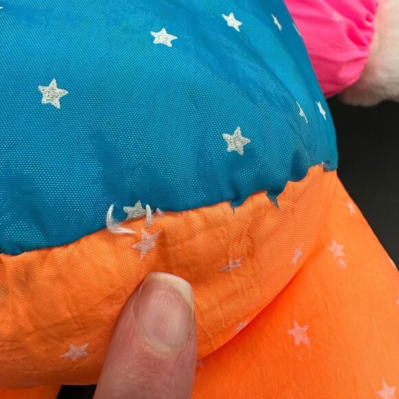 Vintage Teddy Bear Glow in the Dark House of Lloyd 1992 Chuckles the Glow Clown - Picture 8 of 10